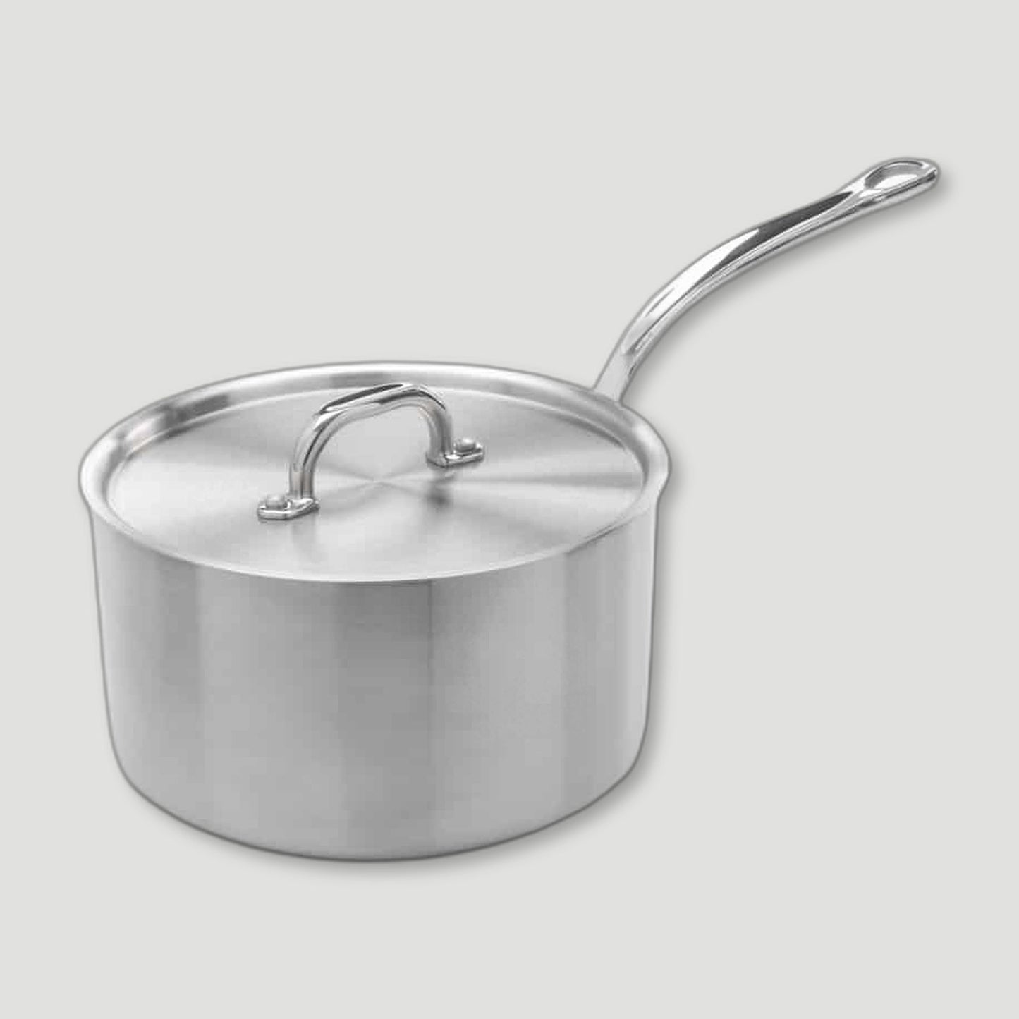 26cm Steel Saucepan from Samuel Groves - British Made Cookware