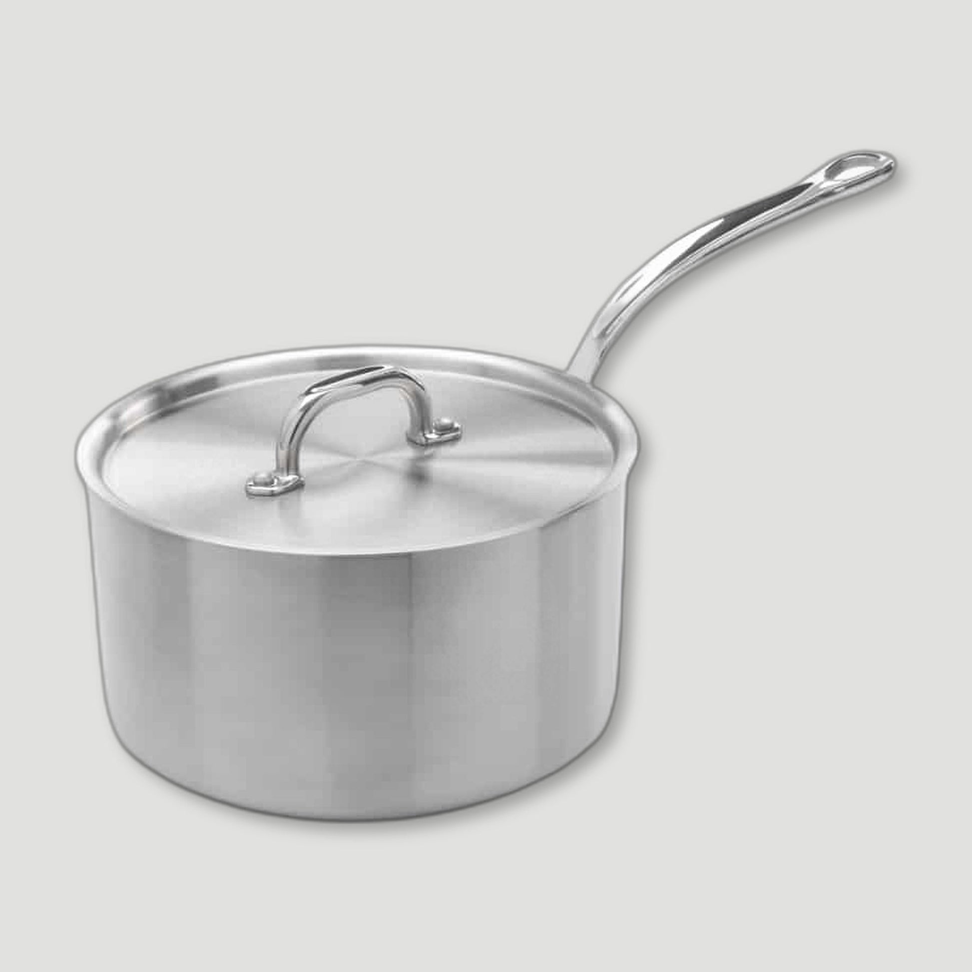 26cm Steel Saucepan from Samuel Groves - British Made Cookware