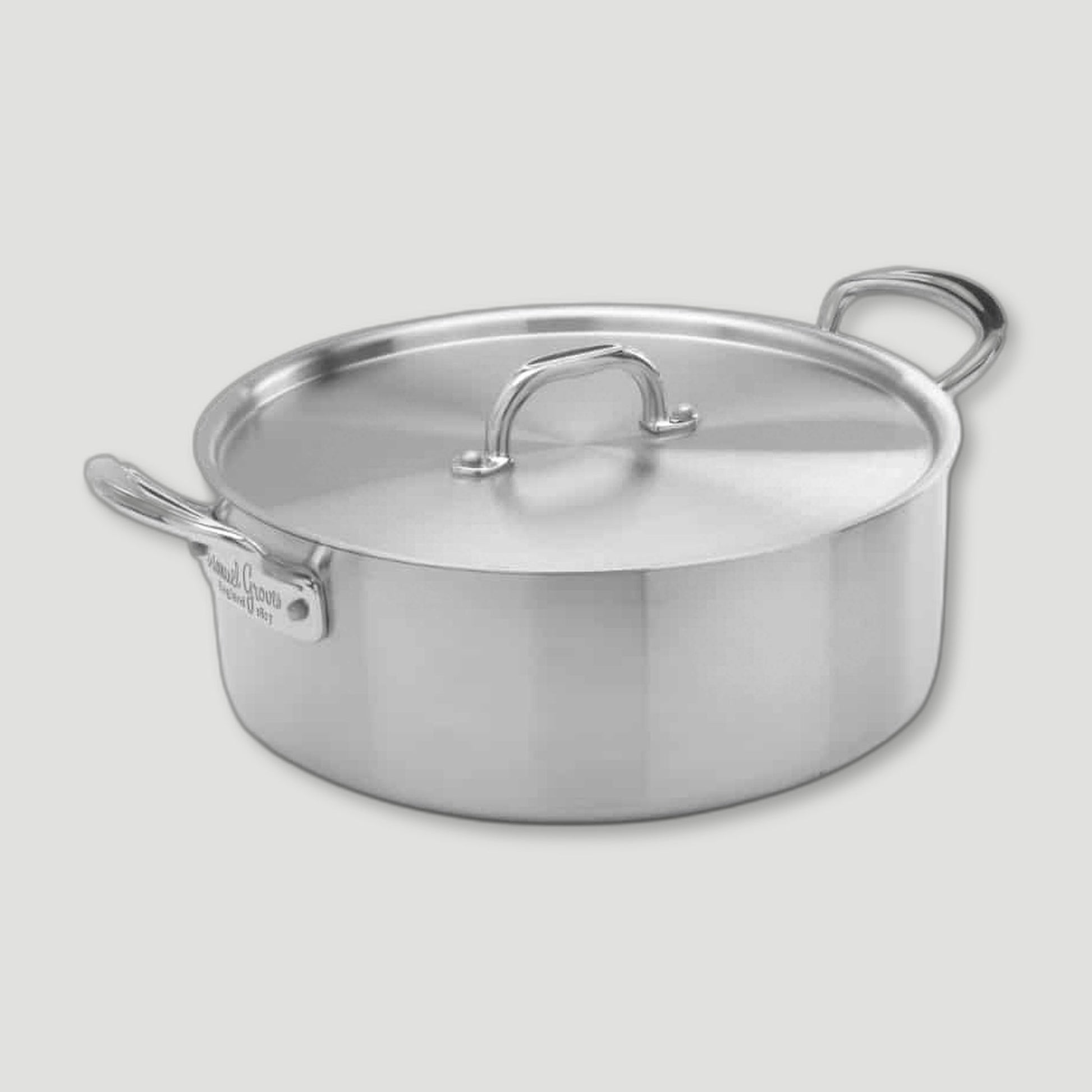 26cm Steel Sauté pan from Samuel Groves - British Made Cookware
