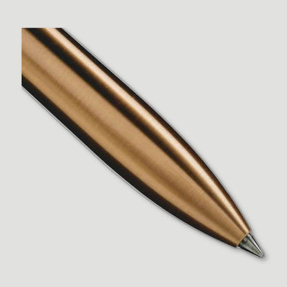 Aluminium 18ct Rose Gold Pen from Ajoto - British Made Pens