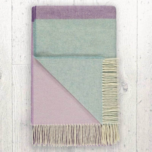 Amethyst Lambswool Throw