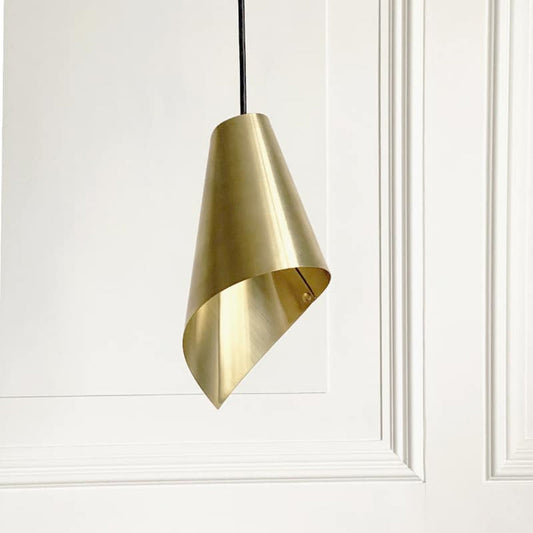 ARC Pendant in Brushed Brass