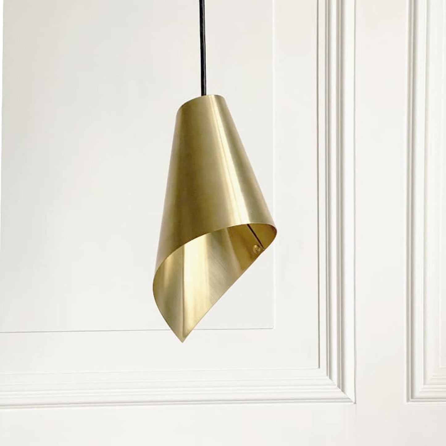 ARC Pendant in Brushed Brass