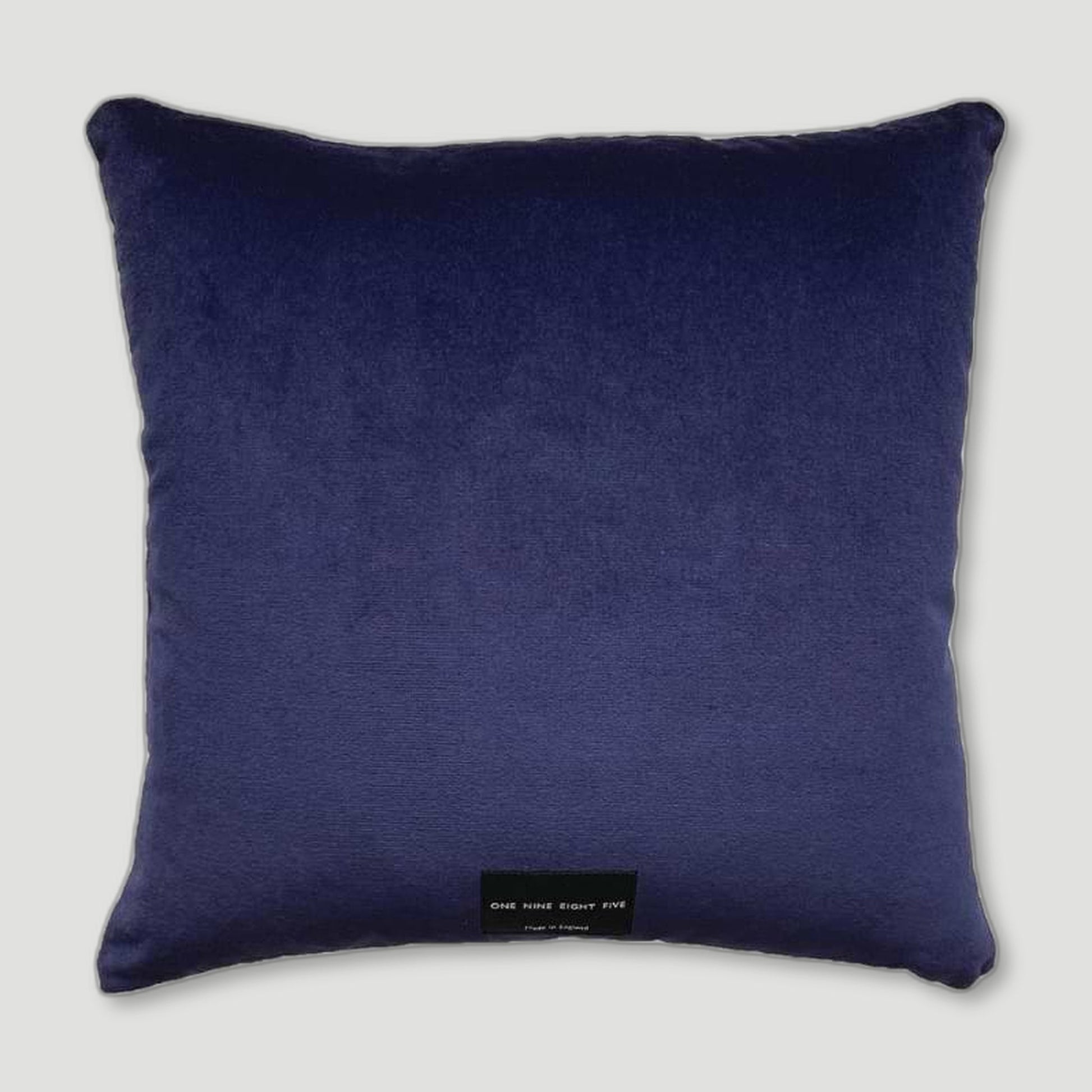 Back view of Arlo Linen Cushion from One Nine Eight Five - British Made Homeware