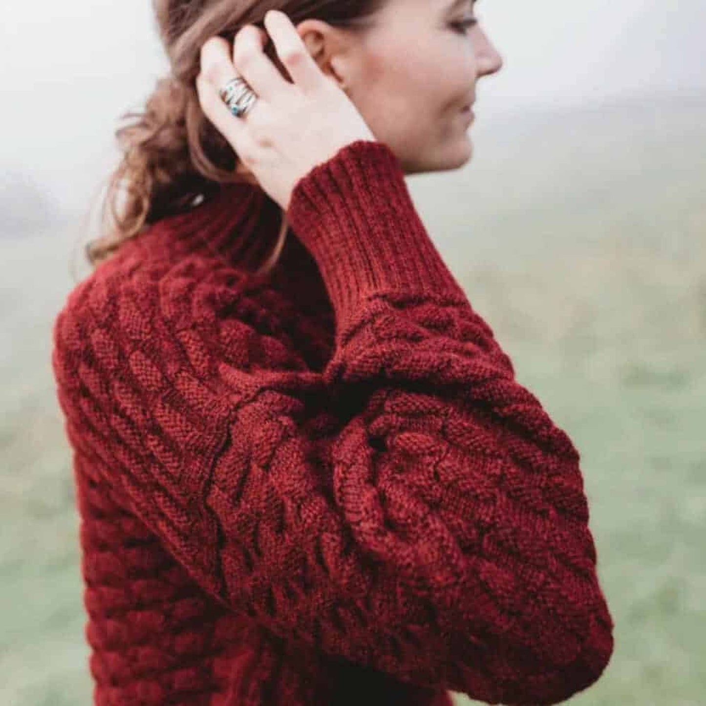 Ashby jumper - Burgundy