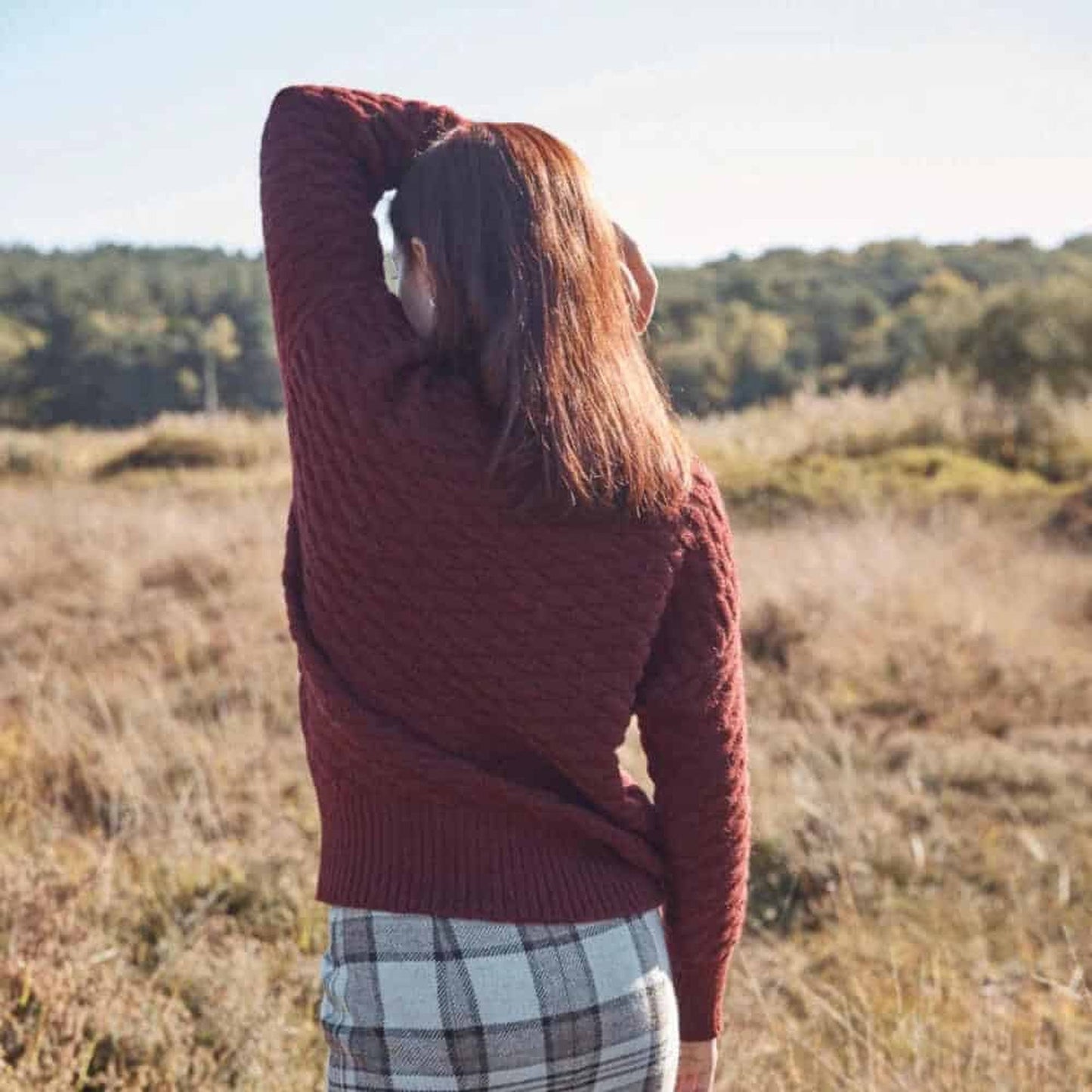Ashby jumper - Burgundy