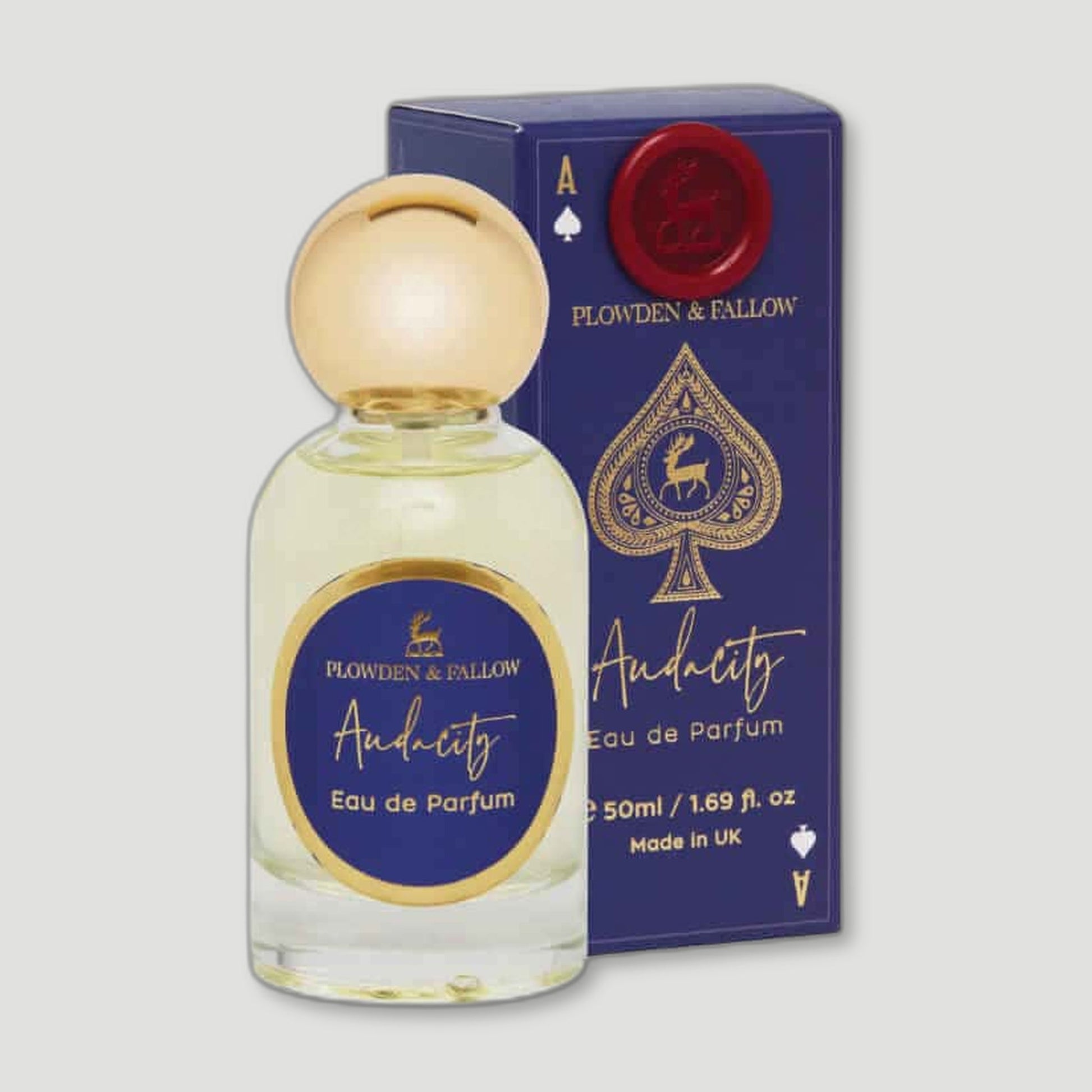 Audacity Eau De Parfum 50ML from Plowden & Fallow - British Made Perfumes & Fragrances