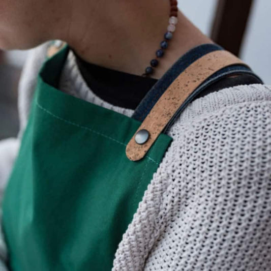 Baby Pink Canvas Apron