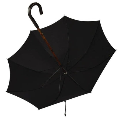 Bark Chestnut Solid Stick Umbrella