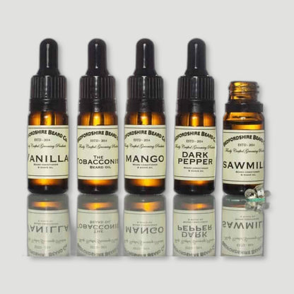 Beard Oil Multipack from Bedfordshire Beard Co - British Made Beard Care