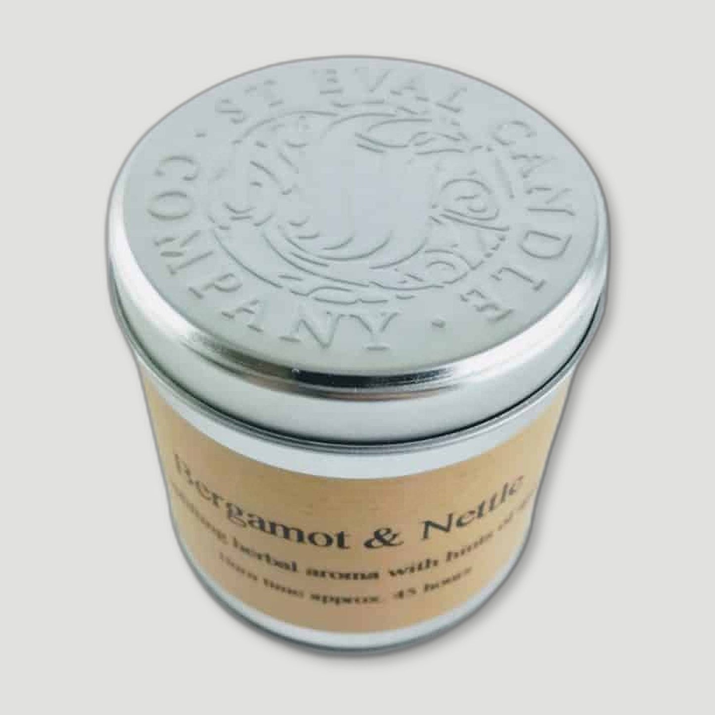 Bergamot and Nettle Tin Candle from St Eval Candles - British Made Candles