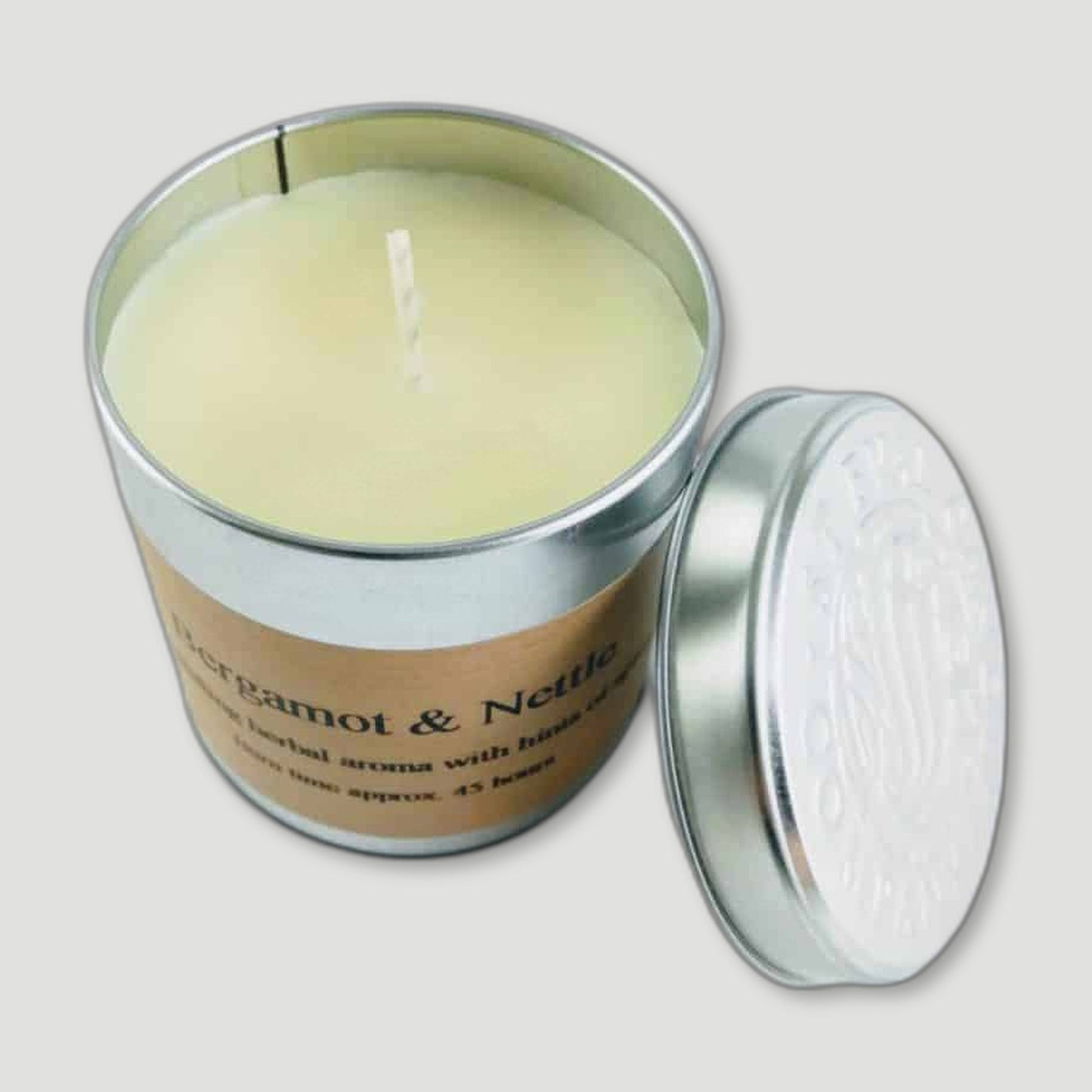 Bergamot and Nettle Tin Candle from St Eval Candles - British Made Candles