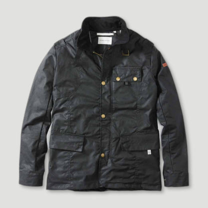 Black Bexley Jacket from Peregrine Clothing - British Made Clothing
