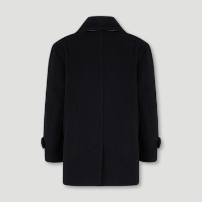 Black Lambeth Boys Reefer Coat from Brittanical London - British Made Children's Coats