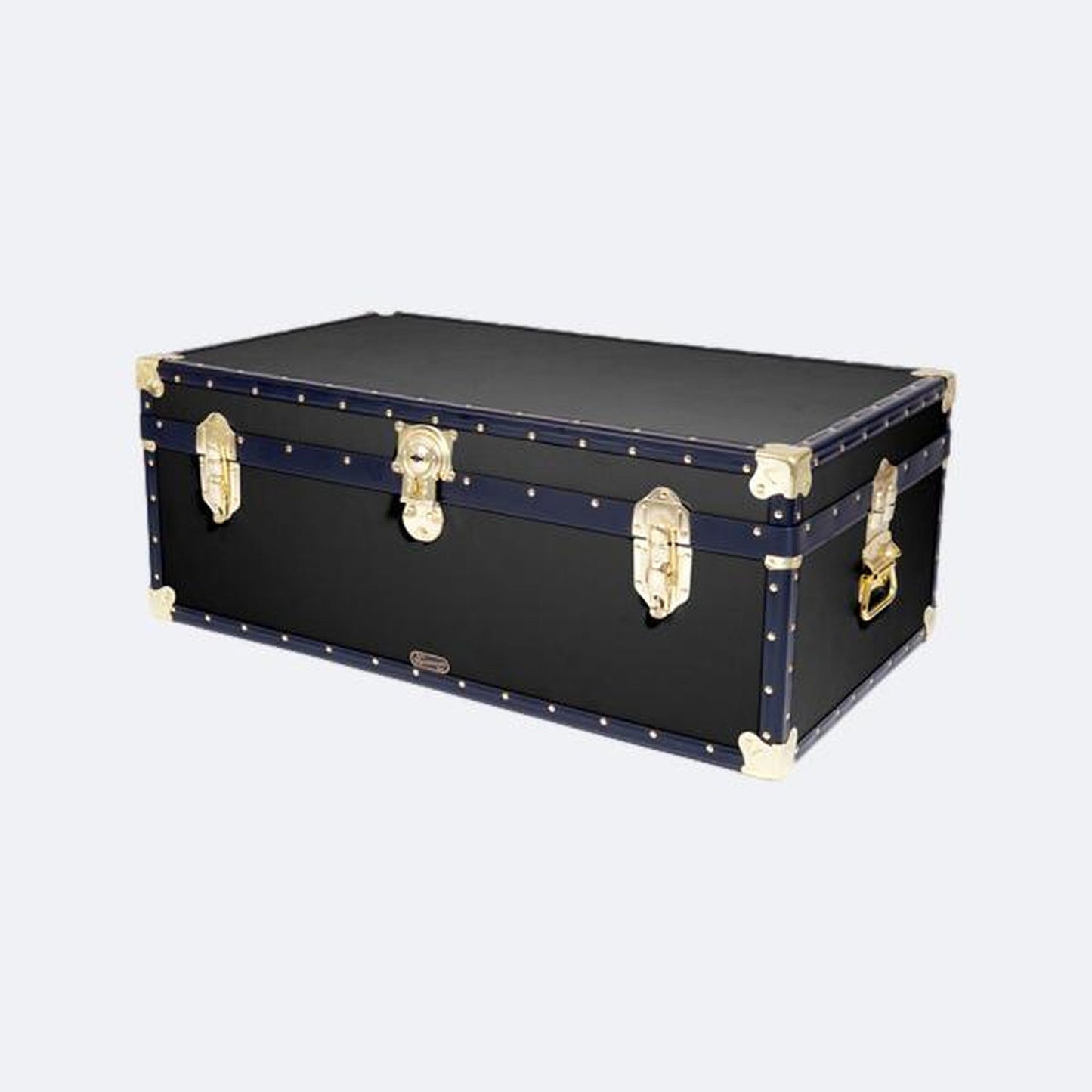 Black Steamer Trunk
