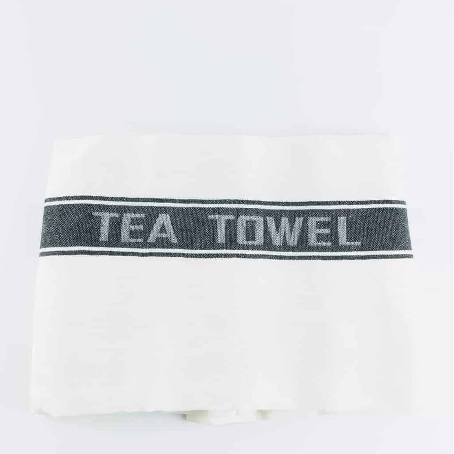 Black Striped Tea Towel