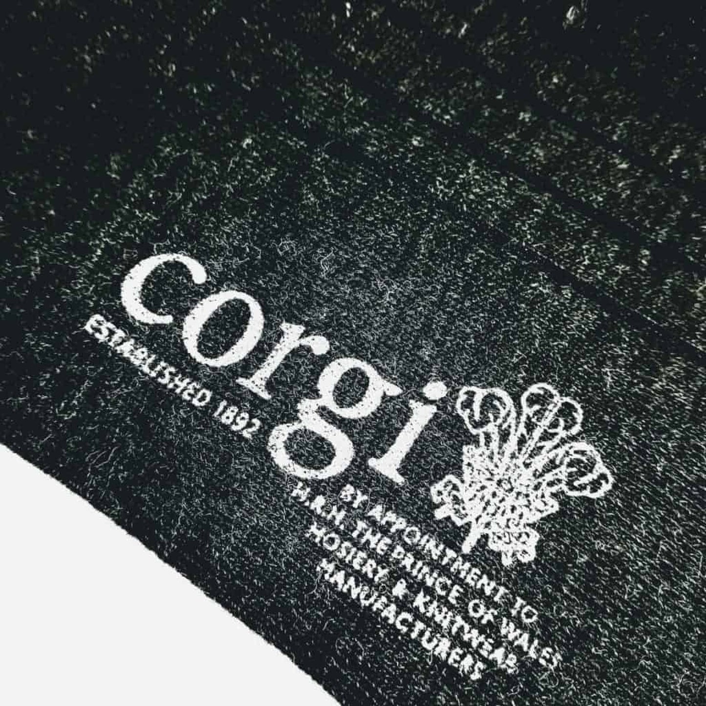 Black Wool Socks | Lightweight