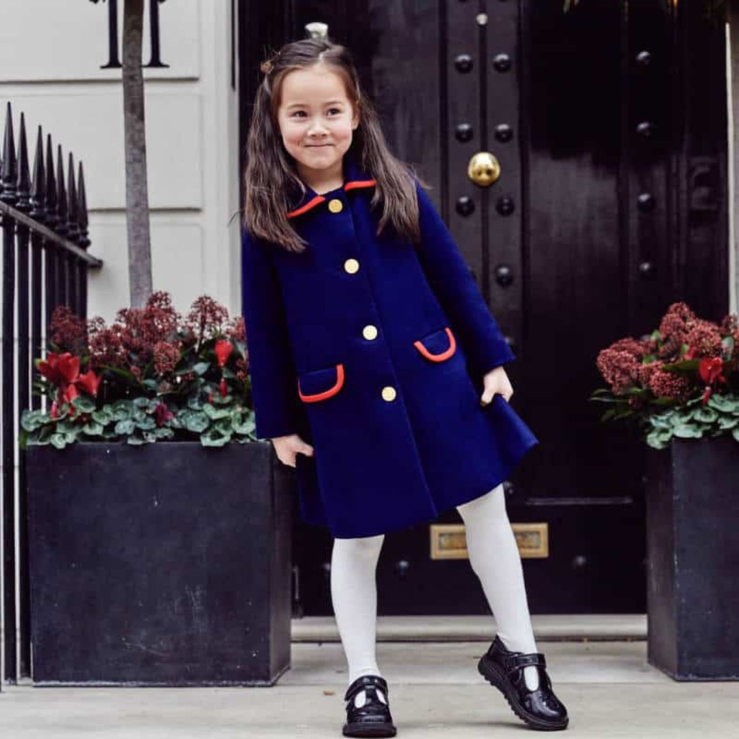 Blue Kensington Girls Coat