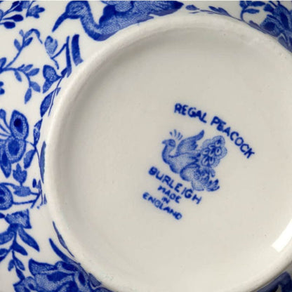 Blue Regal Peacock Breakfast Cup Gift Set