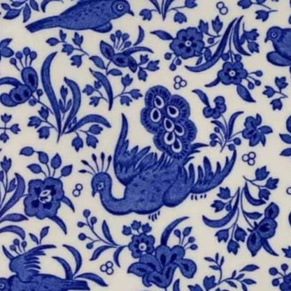 Blue Regal Peacock Teacup Gift Set