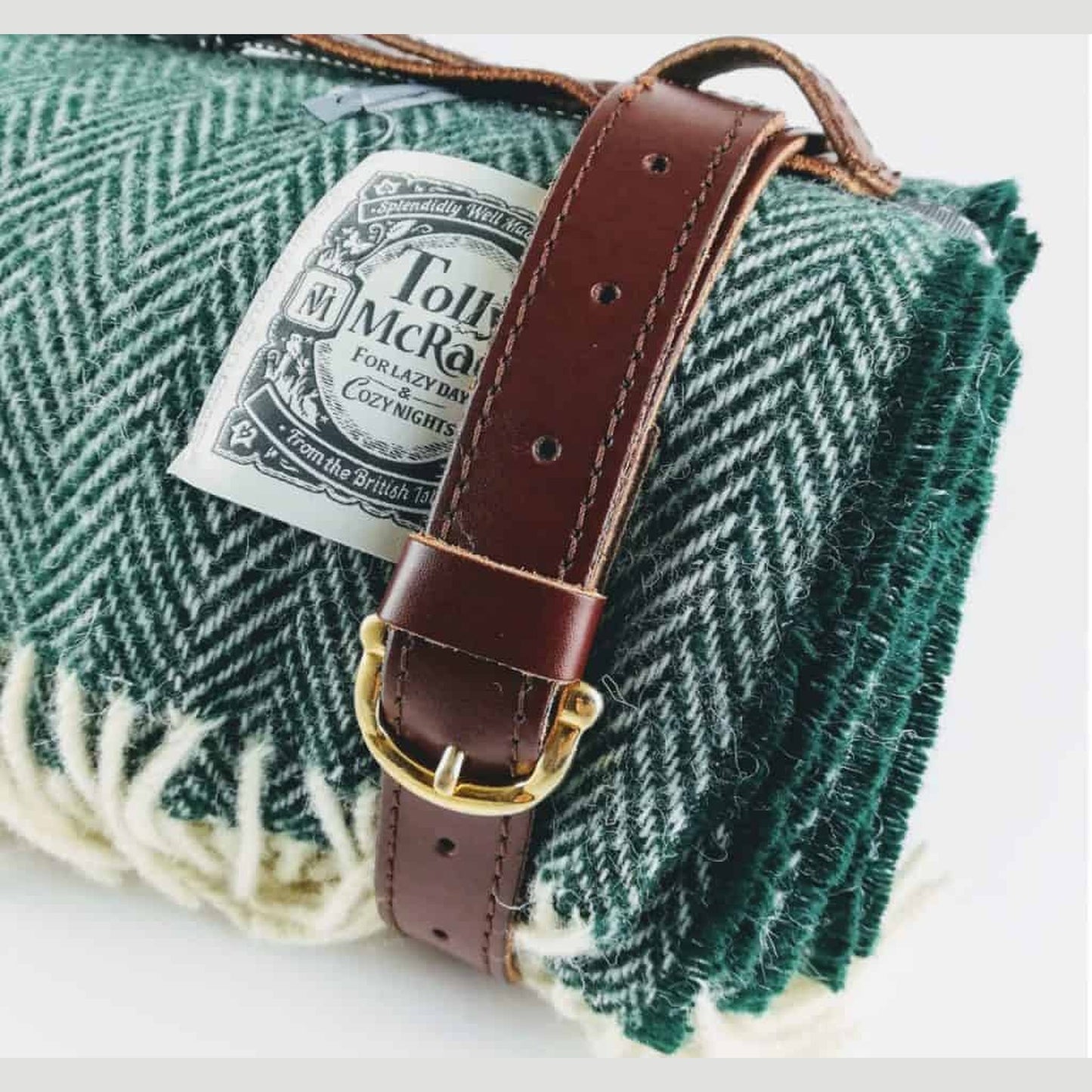 Botanical Green Blanket