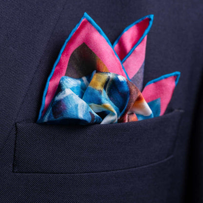 Break Away Silk Pocket Square