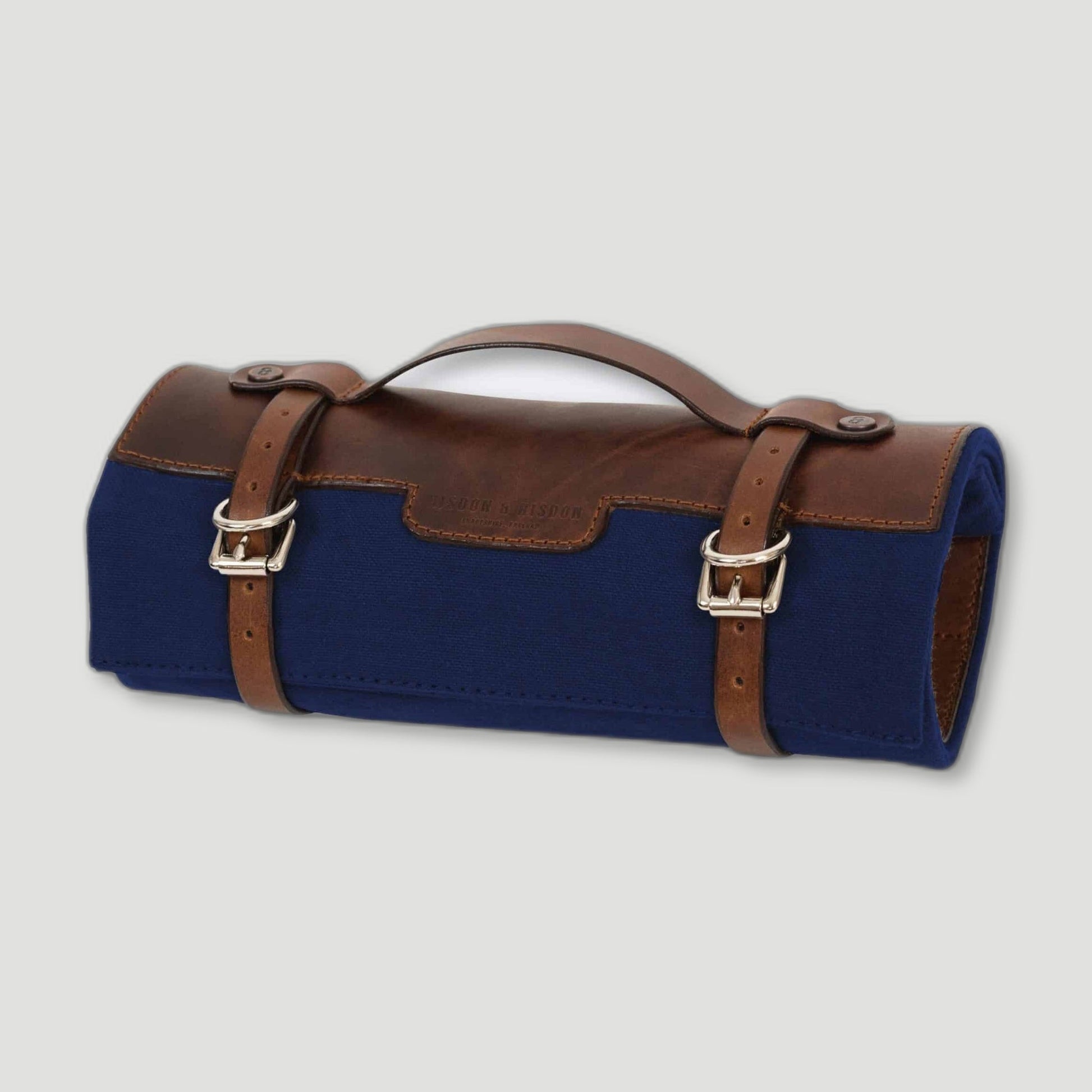 British Navy Canvas & Leather Artist Roll from Risdon & Risdon - British Made Aprons
