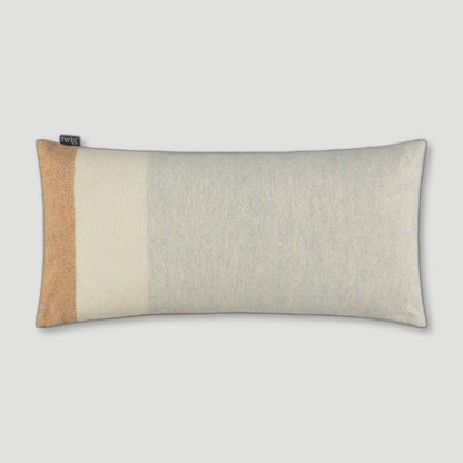 Front view of Brodie Bolster Cushion from Twig - British Made Wool Throws