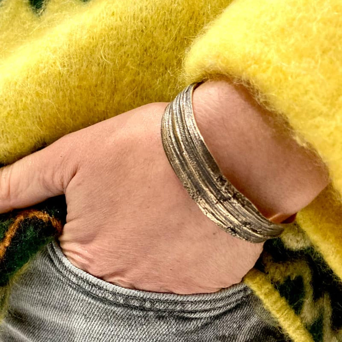Bronze Bark Cuff