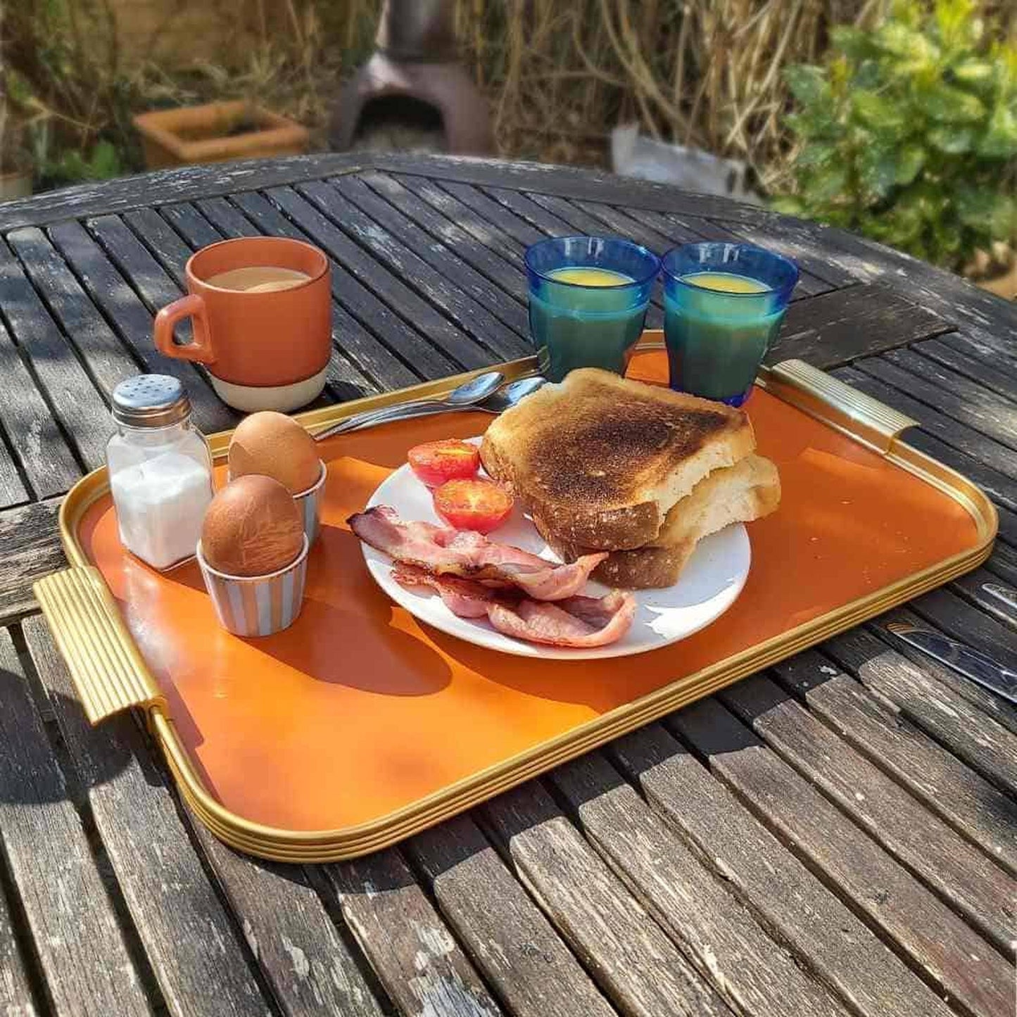 Burnt Orange S18 Tray