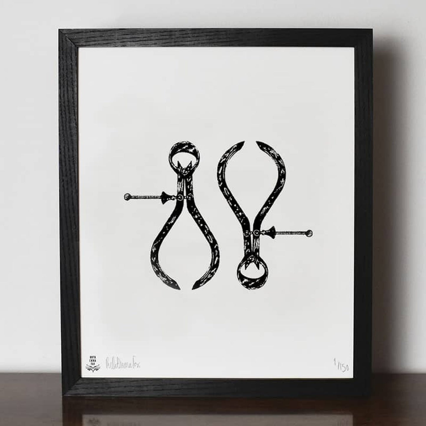 Callipers Limited Edition Print 10" x 12"