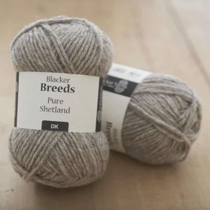 Caradon Hill Jumper Knitting Kit in Shetland DK