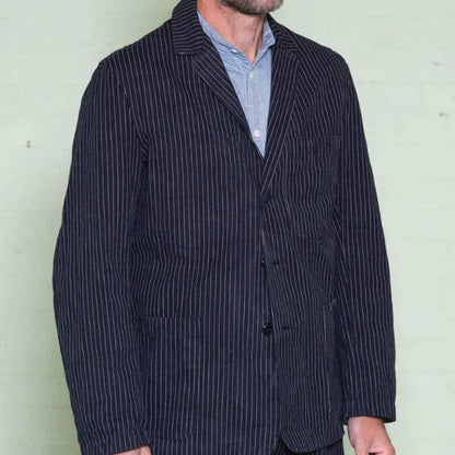 Chalk Stripe Engineer Jacket