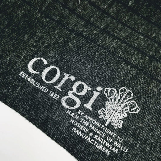 Charcoal Wool Socks | Lightweight