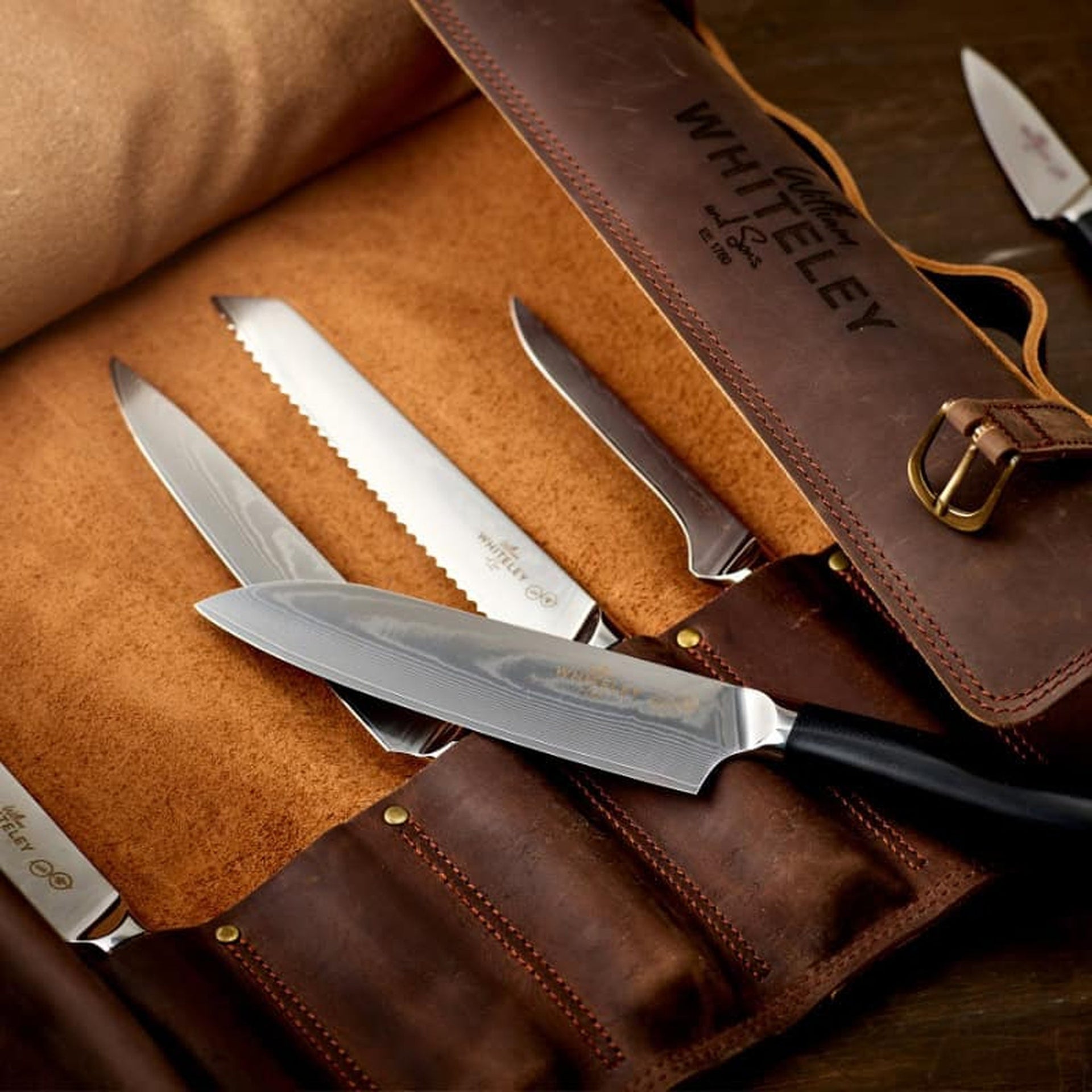 Chefs Professional Damascus Knife Set