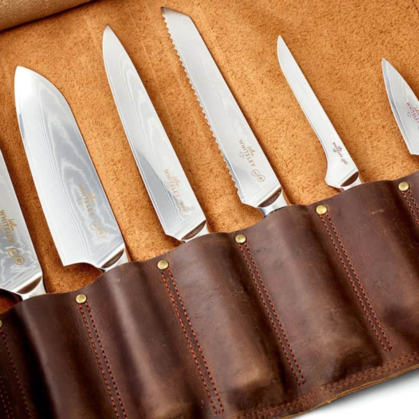 Chef's Professional Damascus Knife Set