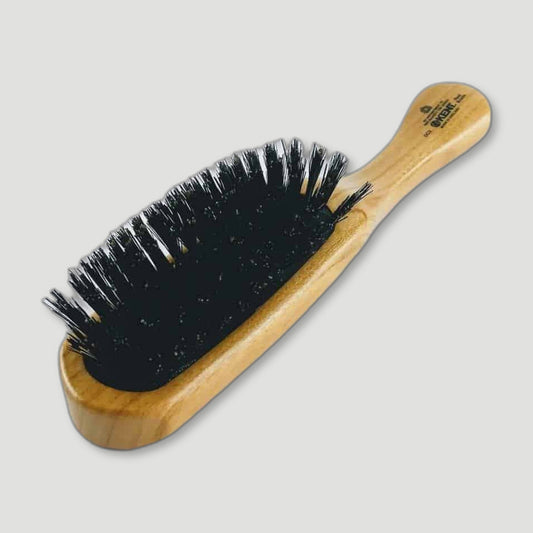 Cherry Wood Cushion Hair Brush from Kent Brushes - British Made Hair Brushes