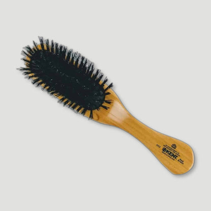 Cherry Wood Cushion Hair Brush from Kent Brushes - British Made Hair Brushes