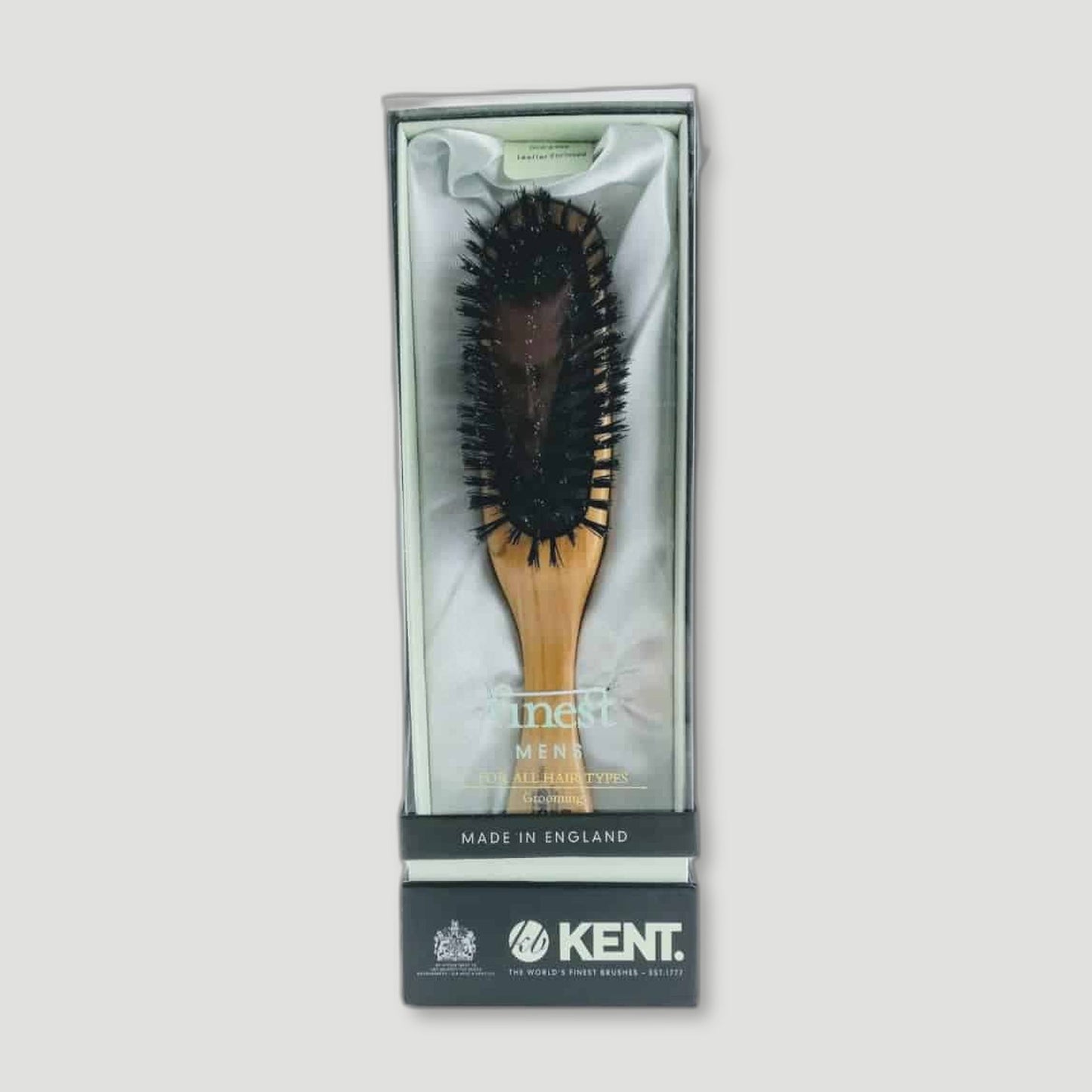 Cherry Wood Cushion Hair Brush from Kent Brushes - British Made Hair Brushes