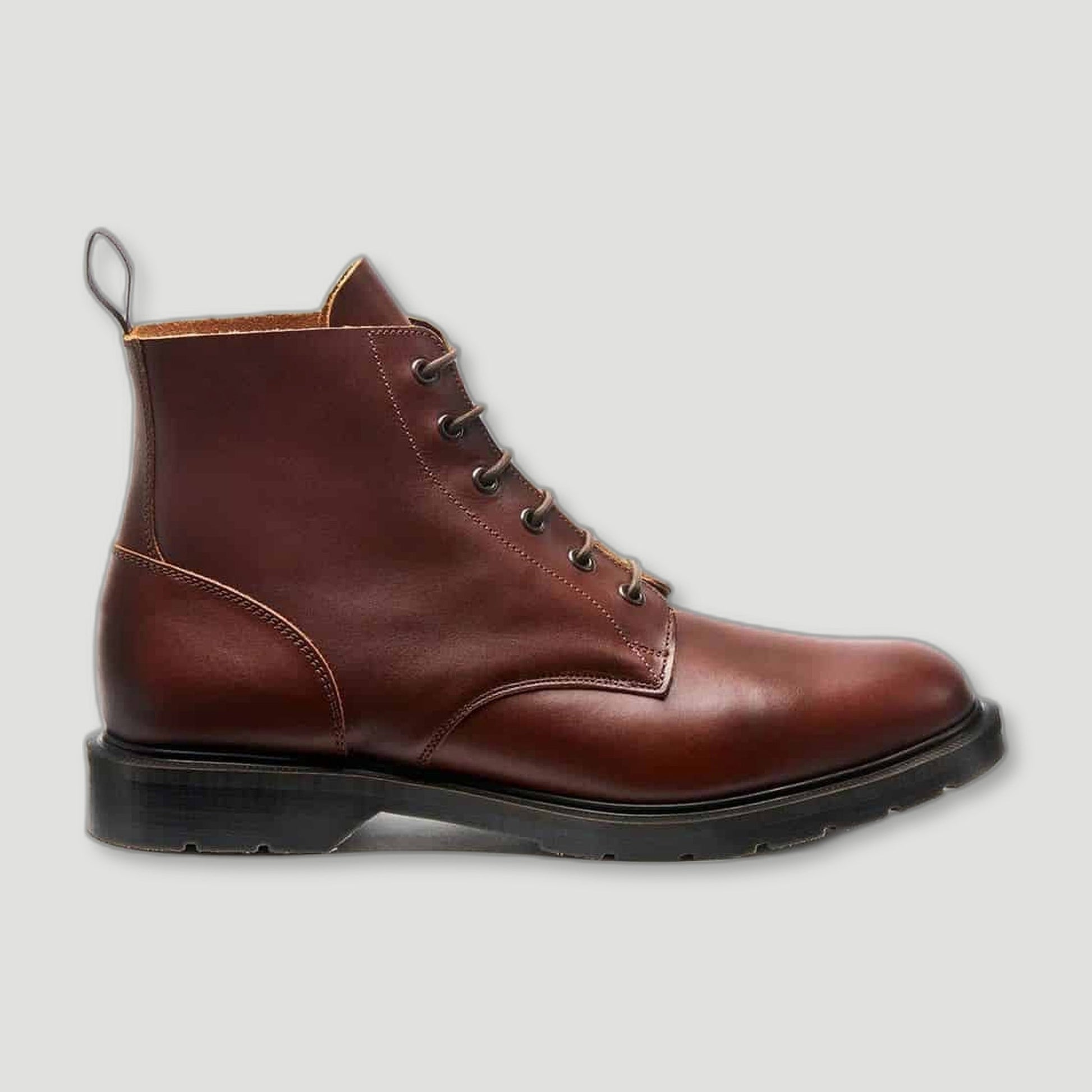 Chestnut 6 Eye Derby Boot