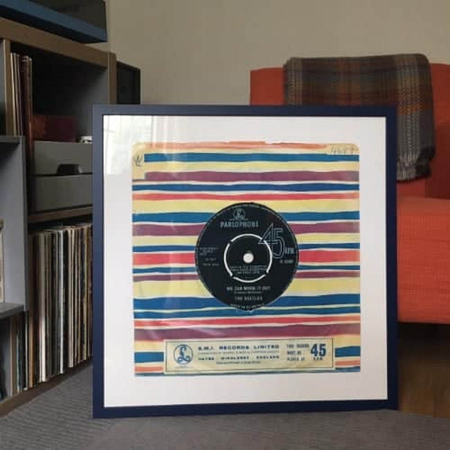 Coloured Record Sleeve Art Print