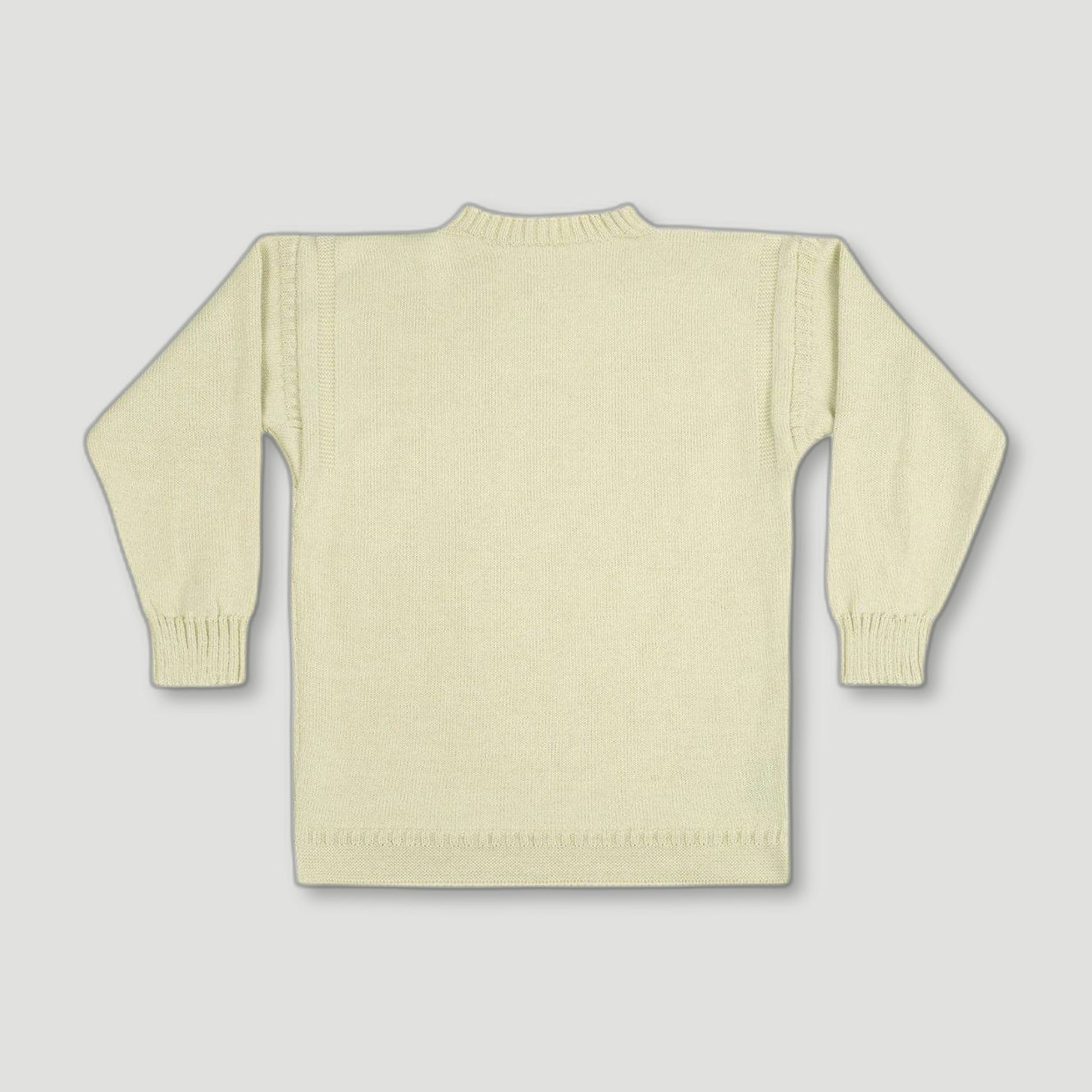 CREAM TRADITIONAL GUERNSEY JUMPER