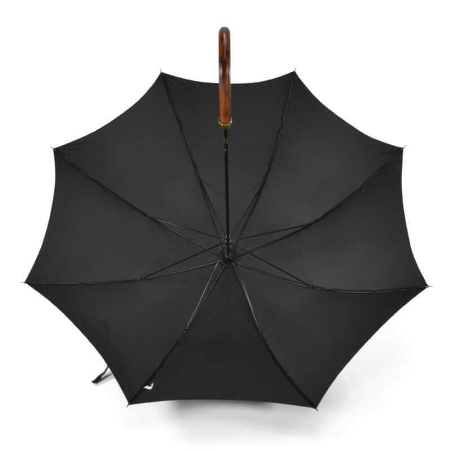 Dark Grained Hardwood Umbrella