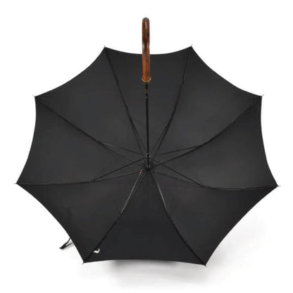Dark Grained Hardwood Umbrella