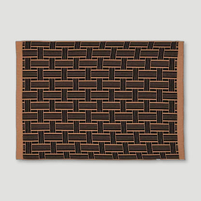 Dark Hazelnut Basket Placemat from Ambar Living - British Made Homeware