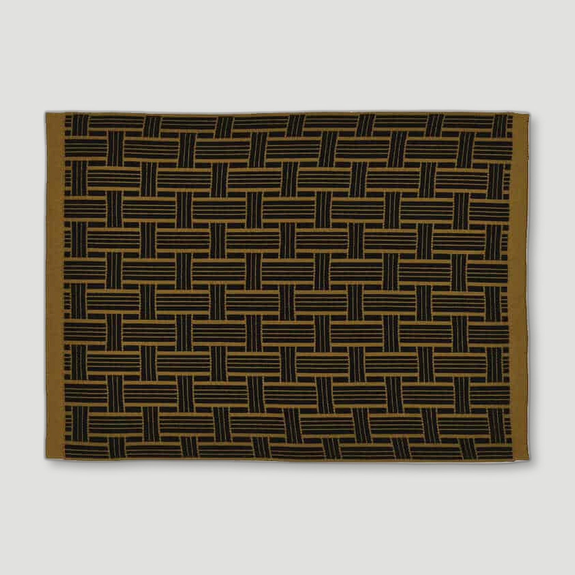 Dark Moss Basket Placemat from Ambar Living - British Made Homeware