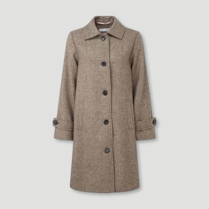 Denholme Coat - Natural Grey