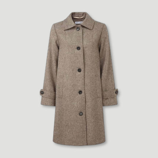 Denholme Coat - Natural Grey