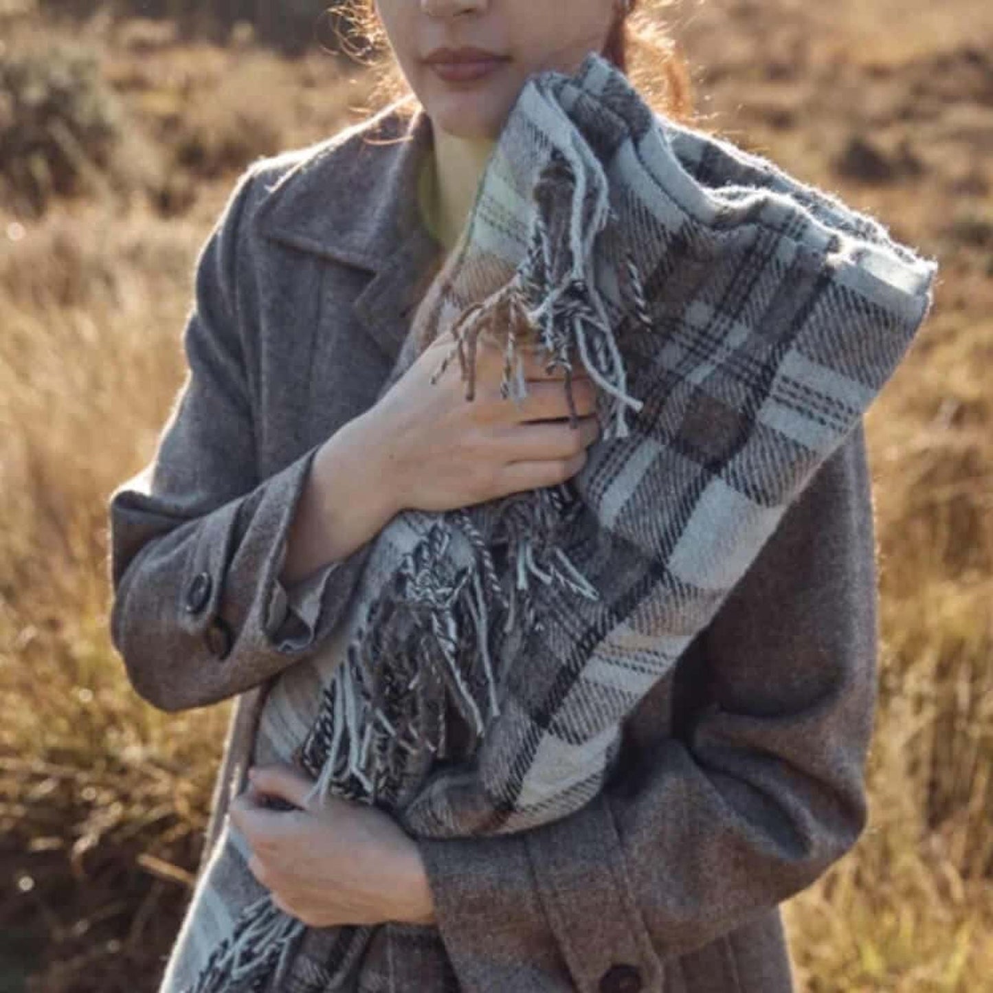 Denholme Coat - Natural Grey