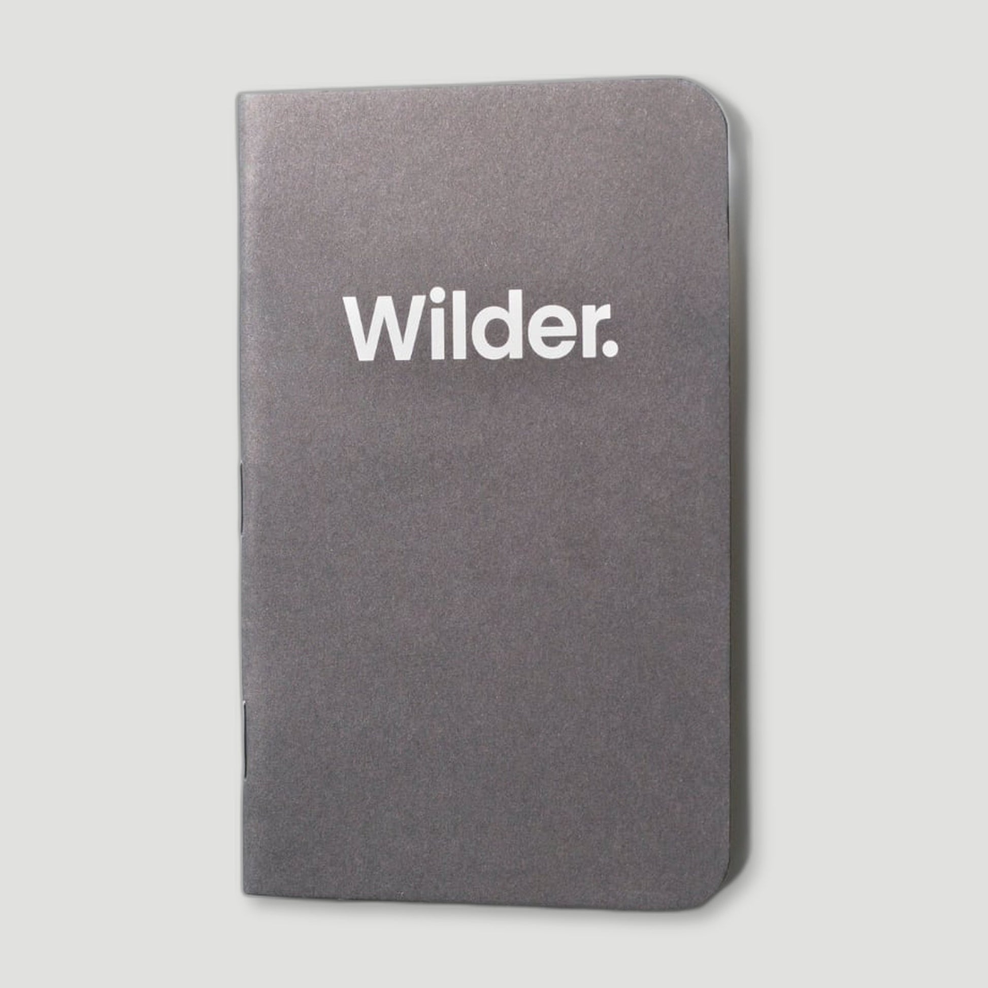 Dot-Grid Charcoal Notebooks 3-pack from Wilder Notebooks - British Made Stationery